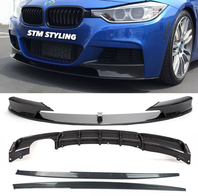 BMW F30 Splitter, BMW 3 Series F30 Kit, BMW F30 Diffuser