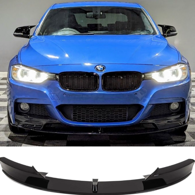 F30 Front Splitter Bumper Lip Spoiler Fits BMW F31 3 Series M Sport f30-front-splitter-bumper-lip-spoiler-fits-bmw-f31-3-series-m-sport