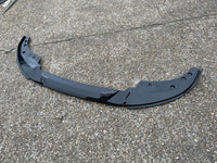 Load image into Gallery viewer, BMW 4 Series G22 G23 Front Splitter Gloss Black STM Style - STM STYLING 
