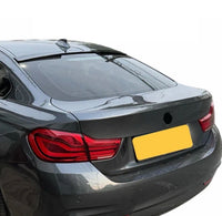 Load image into Gallery viewer, BMW 4 SERIES F36 GRAN COUPE BLACK 2014-2021 REAR ROOF BOOT SPOILER WING LIP - STM STYLING 
