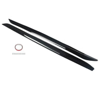 Load image into Gallery viewer, BMW 3 Series G20 G21 Side Extensions Lip Gloss Black Saloon/Estate - STM STYLING 
