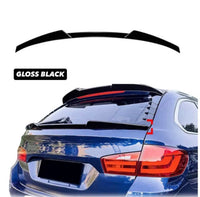 Load image into Gallery viewer, BMW 5 SERIES F11 TOURING ESTATE GLOSS BLACK REAR MID SPOILER LIP ABS 10-16 - STM STYLING 
