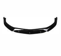 Load image into Gallery viewer, MERCEDES C CLASS A205 W205 C205 B STYLE GLOSS BLACK FRONT LIP SPLITTER 15-18 - STM STYLING 
