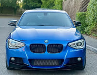 Load image into Gallery viewer, BMW F20 1 Series Pre Lci Gloss Black Front Splitter - STM STYLING 
