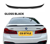 Load image into Gallery viewer, Fits BMW 5 Series G30 M5 F90 Rear Trunk Boot Lip Spoiler CS Style Gloss Black - STM STYLING 
