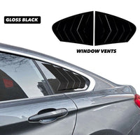 Load image into Gallery viewer, BMW 4 Series F36 2014-2020 Rear Window Side Vent Shutter Louver Cover Vents Trim - STM STYLING 
