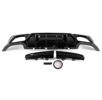 Load image into Gallery viewer, BMW G20 Kit 3 Series Quad Diffuser With Exhaust Tips Full Bodykit STM V Splitter - STM STYLING 

