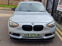 Load image into Gallery viewer, BMW F20 Kit 1 Series Se Sport Gloss Black Full BodyKit Splitter Spoiler Pre Lci - STM STYLING 
