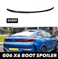 Load image into Gallery viewer, BMW X6 G06 X6M GLOSS BLACK REAR BOOT LIP SPOILER ROOF WING LIP F96 20+
