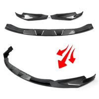 Load image into Gallery viewer, FRONT LIP SPLITTER CARBON FOR BMW G80 G81 M3 G82 G83 M4 2021+ - STM STYLING 
