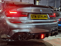 Load image into Gallery viewer, BMW G20 Kit 3 Series - Gloss Black FullBody Kit Mp Quad Led Light - STM STYLING 
