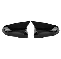 Load image into Gallery viewer, BMW F40 F44 F45 F46 F48 G29 2PCS DOOR WING MIRROR COVERS CAPS GLOSS BLACK ABS - STM STYLING 
