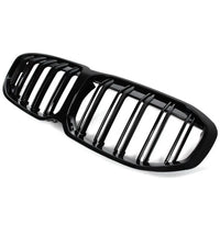 Load image into Gallery viewer, FOR BMW 1 SERIES F40 DOUBLE SLAT M SPORT FRONT GRILLE GRILL GLOSS BLACK 2019
