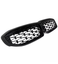 Load image into Gallery viewer, BMW 3 Series G20 G21 Front Kidney Grilles Grills Style Gloss Black 2019-22 - STM STYLING 
