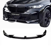 Load image into Gallery viewer, BMW G06 X6 LCI 23-25 MP Style Gloss Black Front Spoiler Splitter Lip Abs
