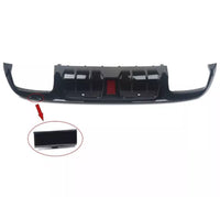 Load image into Gallery viewer, MERCEDES BENZ W205 AMG C63 REAR BUMPER DIFFUSER AMG B STYLE WITH TAILPIPE LED - STM STYLING 

