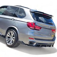 Load image into Gallery viewer, BMW X5 F15 KIT SPLITTER DIFFUSER SIDE SKIRTS SPOILER GLOSS BLACK GRILLES MIRRORS - STM STYLING 
