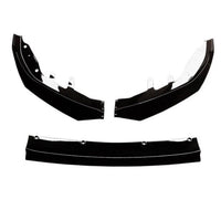 Load image into Gallery viewer, BMW 4 Series Coupe G22 G23 Front Splitter Spoiler Lip M Sport Gloss Black 2020+ - STM STYLING 
