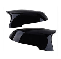 Load image into Gallery viewer, Gloss Black Mirror Cover Cap Covers Lci BMW 5 6 7 14-16 F10 F11 F01 F06 F07 - STM STYLING 
