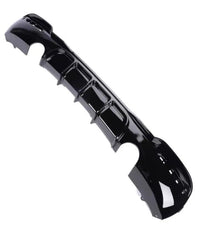 Load image into Gallery viewer, BMW 3 SERIES F34 GLOSS BLACK GT M-SPORT REAR BUMPER DIFFUSER LIP DUAL EXIT 340i - STM STYLING 
