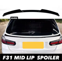 Load image into Gallery viewer, BMW 3 SERIES F31 TOURING ESTATE REAR MID BOOT ROOF SPOILER LIP 2012-2019 - STM STYLING 
