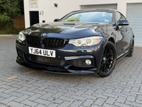 Load image into Gallery viewer, BMW 4 SERIES F32/F33/F36 GLOSS BLACK FRONT SPLITTER
