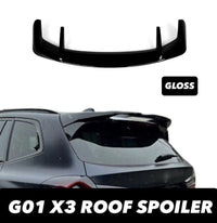 Load image into Gallery viewer, BMW X3 G01 2018-2023 Gloss Black Rear Roof Spoiler Top Wing Mp Style Abs

