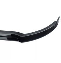 Load image into Gallery viewer, MERCEDES C CLASS A205 W205 C205 B STYLE GLOSS BLACK FRONT LIP SPLITTER 15-18 - STM STYLING 
