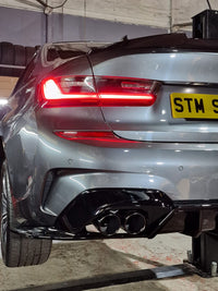 Load image into Gallery viewer, BMW G20 Kit 3 Series - Gloss Black FullBody Kit Mp Quad Led Light - STM STYLING 
