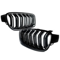Load image into Gallery viewer, BMW 3 Series F30 Body Kit Mp Gloss Black Singe Exit Diffuser - STM STYLING 
