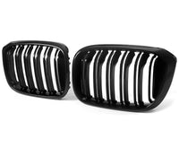 Load image into Gallery viewer, BMW G01 X3 Pre Lci Gloss Black kit Bodykit Grilles Mirrors Exhaust Tips - STM STYLING 
