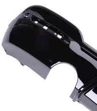 Load image into Gallery viewer, BMW 3 SERIES F34 GLOSS BLACK GT M-SPORT REAR BUMPER DIFFUSER LIP DUAL EXIT 340i - STM STYLING 
