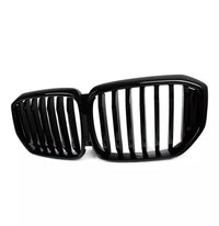 Load image into Gallery viewer, BMW X5 G05 LCI 2023-2025 FRONT KIDNEY GRILLE GRILL SINGLE SLAT GLOSS BLACK - STM STYLING 
