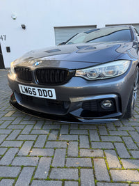 Load image into Gallery viewer, F32 Splitter BMW 4 Series Coupe F33 Convertible F36 Gran Coupe Gloss Black
