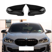 Load image into Gallery viewer, BMW F40 F44 F45 F46 F48 G29 2PCS DOOR WING MIRROR COVERS CAPS GLOSS BLACK ABS - STM STYLING 
