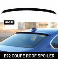 Load image into Gallery viewer, REAR ROOF SPOILER WING GLOSS BLACK WINDOW LIP FOR BMW 3 SERIES E92 COUPE 05-13 - STM STYLING 
