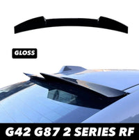 Load image into Gallery viewer, Rear Roof Spoiler Wing Lip For BMW 2 Series G42 2 Door Coupe M2 G87 Gloss Black - STM STYLING 
