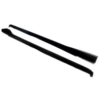 Load image into Gallery viewer, BMW 1 SERIES F40 GLOSS BLACK M PERFORMANCE STYLE SIDE SKIRT EXTENSIONS 2020+
