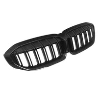 Load image into Gallery viewer, 3 Series G20 G21 2019+ Kidney grille grill dual slat M look gloss black
