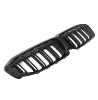 Load image into Gallery viewer, 3 Series G20 G21 2019+ Kidney grille grill dual slat M look gloss black
