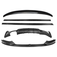 Load image into Gallery viewer, BMW F36 Kit front lip splitter spoiler diffuser sides gran coupe 4 Series carbon - STM STYLING 
