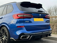 Load image into Gallery viewer, GLOSS BLACK REAR MID WING BOOT SPOILER MP LIP BODY FOR BMW X5 X5M G05 F95 2018+ - STM STYLING 
