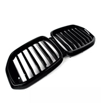 Load image into Gallery viewer, BMW X5 G05 LCI 2023-2025 FRONT KIDNEY GRILLE GRILL SINGLE SLAT GLOSS BLACK - STM STYLING 
