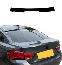 Load image into Gallery viewer, BMW 4 SERIES F36 GRAN COUPE BLACK 2014-2021 REAR ROOF BOOT SPOILER WING LIP - STM STYLING 
