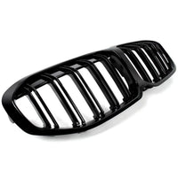 Load image into Gallery viewer, FOR BMW 1 SERIES F40 DOUBLE SLAT M SPORT FRONT GRILLE GRILL GLOSS BLACK 2019
