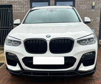 Load image into Gallery viewer, BMW G01 X3 Pre Lci Gloss Black kit Bodykit Grilles Mirrors Exhaust Tips - STM STYLING 
