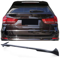 Load image into Gallery viewer, BMW X5 G05 M50 X5M Gloss Black Rear Roof Spoiler Boot Wing Lip 2018+ V Style - STM STYLING 
