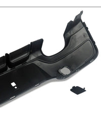 Load image into Gallery viewer, BMW 1 SERIES F20 F21 DIFFUSER PRE-LCI 2011-2014 M135I LOOK GLOSS BLACK QUAD
