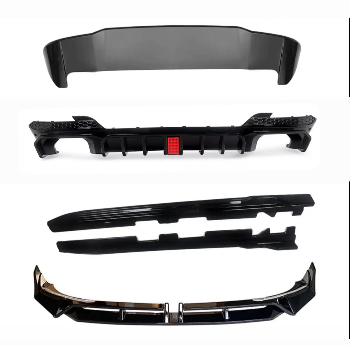 G01 bmw x1 body kit gloss black 