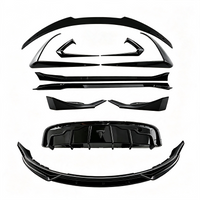 Load image into Gallery viewer, TESLA MODEL Y PRE GLOSS BLACK AERO KIT SPLITTER SPOILER SKIRTS LED DIFFUSER 2018-23

